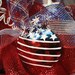 Deco Mesh PATRIOTIC WREATH