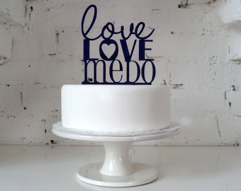 Love, Love Me Do Cake Topper