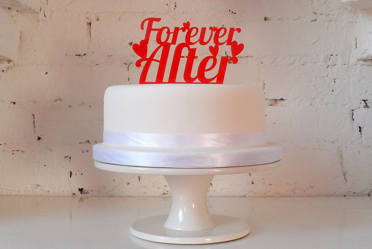 Forever After Cake Topper