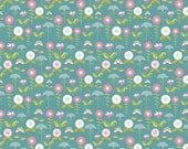 Love Birds by Deena Rutter for Riley Blake, Garden Blue, SKU C7093, 1 yd