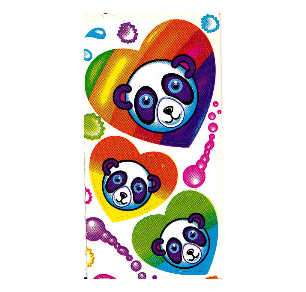 Panda Bear Rainbow