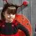 GIRLS DRESS -LADYBIRD-red & black play dress- Sizes 6m-1t-2t-3t-4t-5t-6t British team Etsy