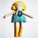 Doll - fashion fabric plush doll personalised