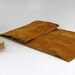 Leather Lunch Bag - Large - light brown - It's fun, it's leather, it's a great conversation starter.