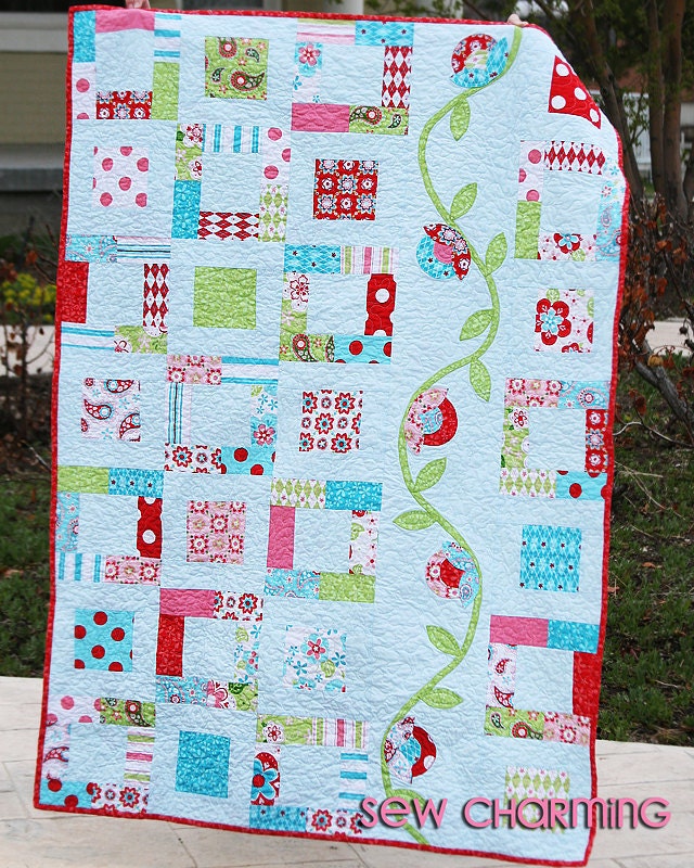 Quilt Pattern PDF Sew Charming charm pack easy