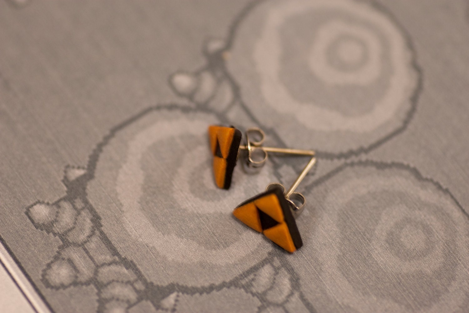 Zelda Triforce Earrings