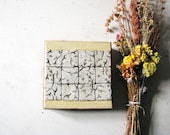 Chic decor  - rustic home or farmhouse witchery decorative box with tiles, french vintage, motherday gift - Grimme