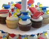 Preschool and Kindergarten Gradutaion cupcake toppers assortment - 1 Dozen Il_170x135