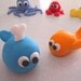 Sea Creature Cupcake Toppers - 1 Dozen