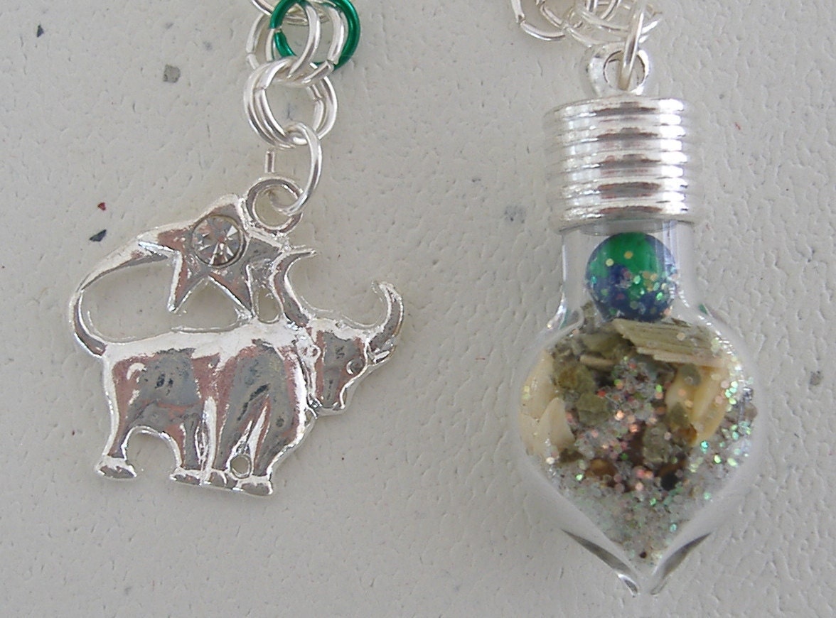 Taurus Zodiac Sign Pendulum - Taurus, The Bull, April 20-May 20, Astrology, Celestial, Metaphysical, New Age, Divination, Pendulum
