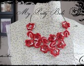 Crochet Necklace Handmade Jewelry Crochet Collar