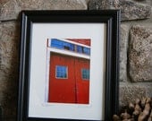 Red Doors Framed (8x10) Original Photography