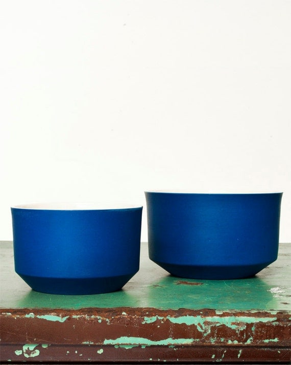 Cobalt Porcelain Nesting Cups