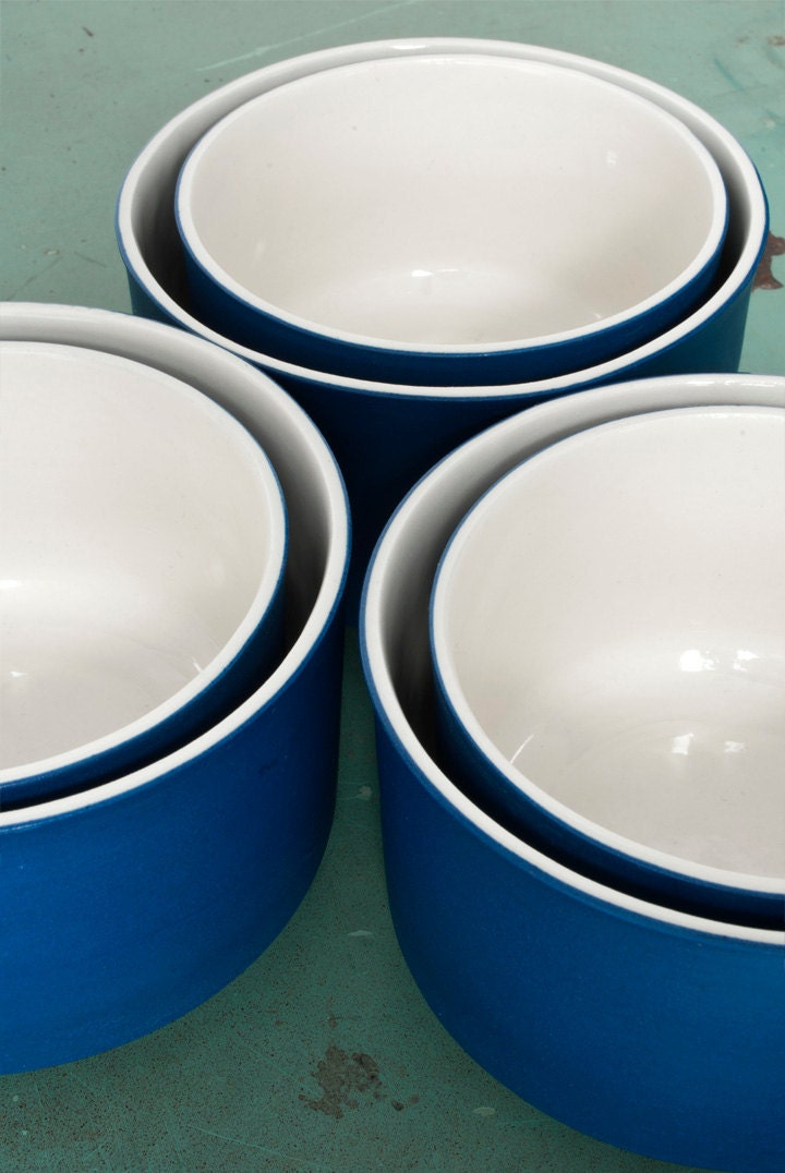 Cobalt Porcelain Nesting Cups