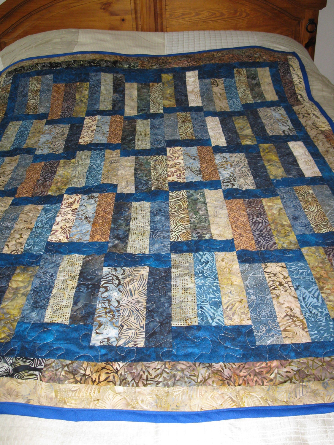Lap Quilt Blueberry Coffee Cake
