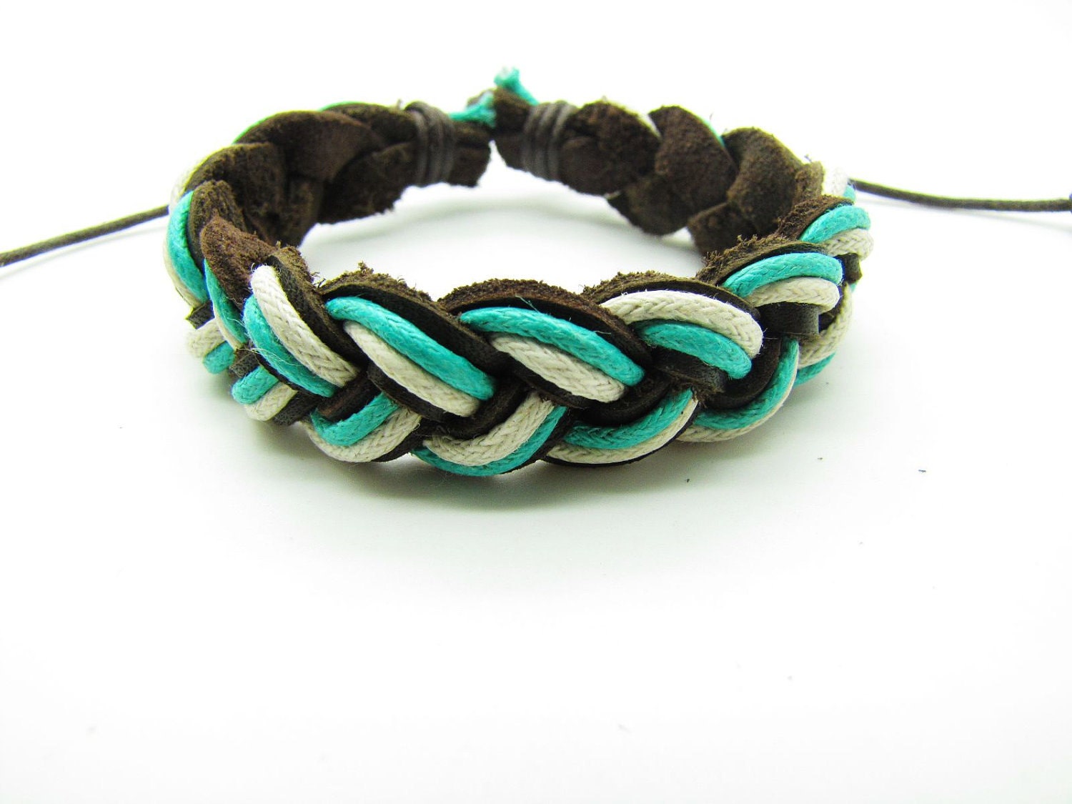 fashion Adjustable leather Cotton Rope Woven Bracelets mens bracelet cool bracelet jewelry bracelet bangle bracelet  cuff bracelet 766S