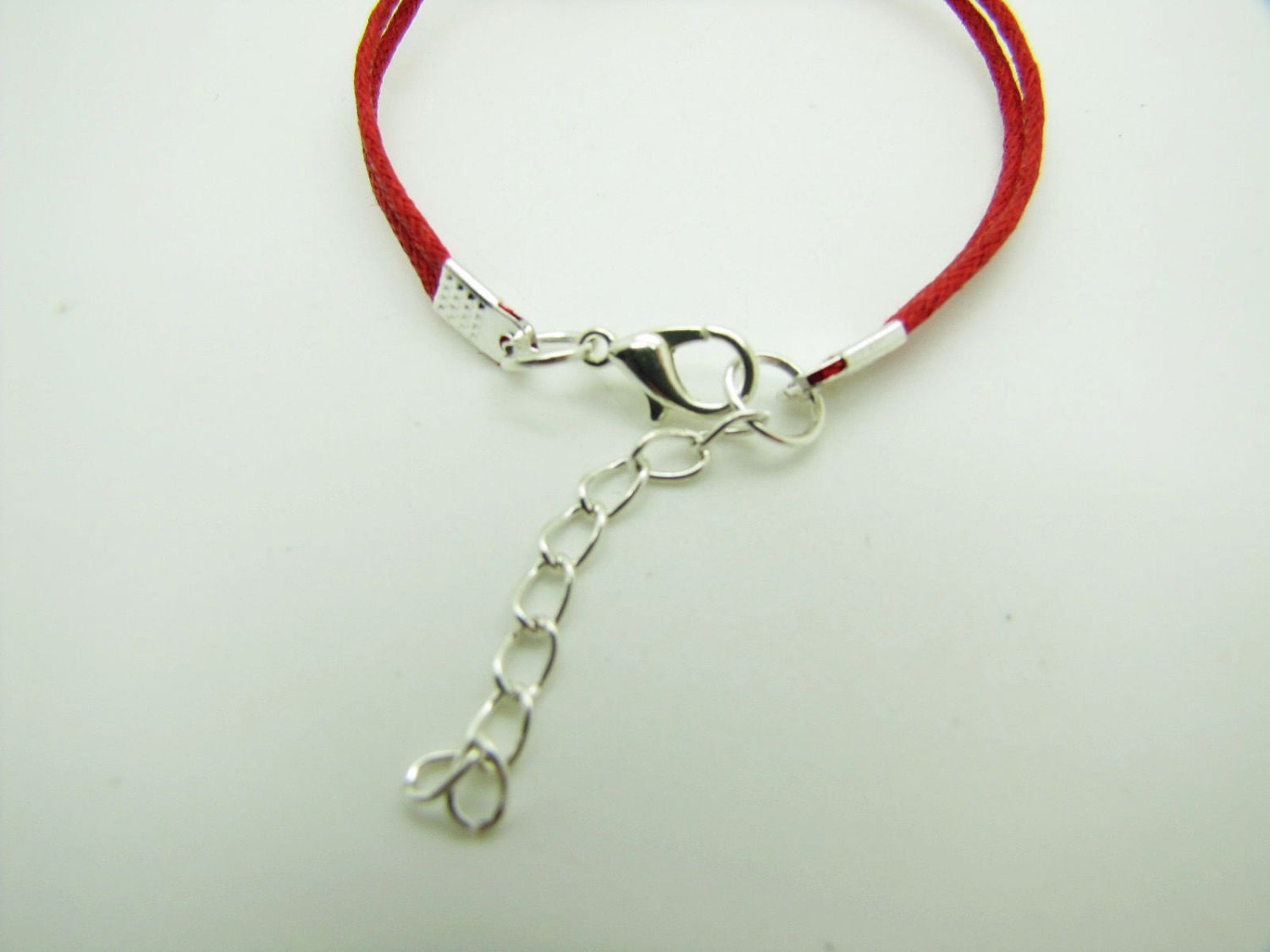 Adjustable Vintage Silver anchor Bacelet  Anchor Bracelet With Red Rope Cuff Bracelet Vintage bracelet 840S