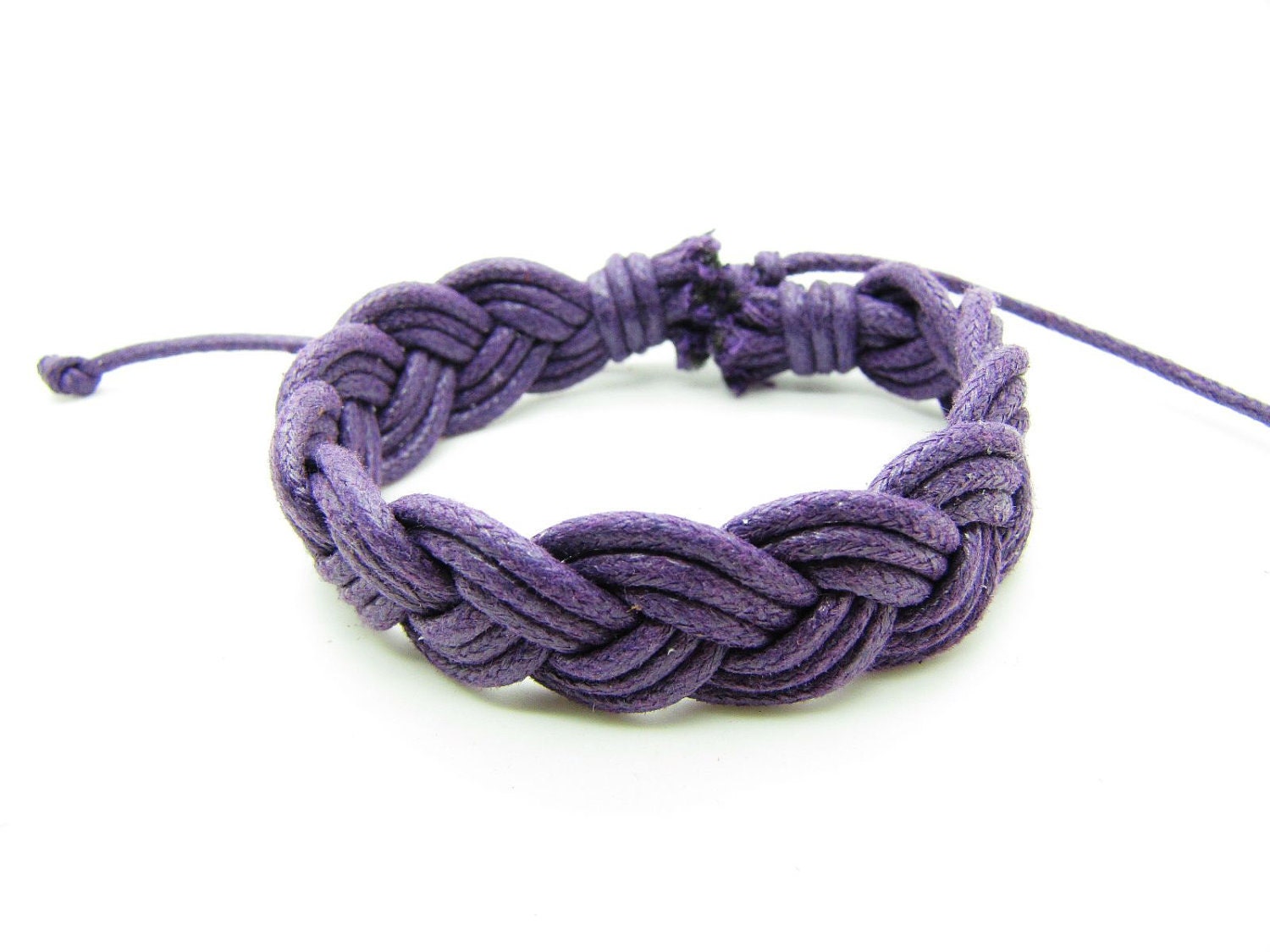 fashion Adjustable leather Cotton Rope Woven Bracelets mens bracelet cool bracelet jewelry bracelet bangle bracelet cuff bracelet 850S