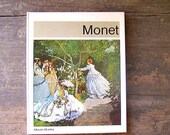 MONET Paintings book, Vintage 1978 edition  Listed by MeshuMaSH on Etsy