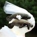 Manatee couple wedding cake topper-Beach wedding-Beach wedding topper-destination wedding-Manatees-wedding cake topper