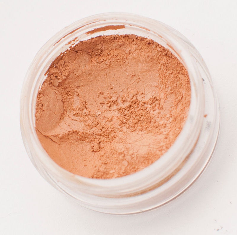 Earthy Brown Matte Eyeshadow Mineral Make-Up Natural Vegan