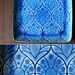 Ceramic Cake Stand Pedestal in Cobalt Blue / Cupcake Stand / Dessert Pedestal / Petit Four Platter Tray for Petit Fours / Square Cake Stand