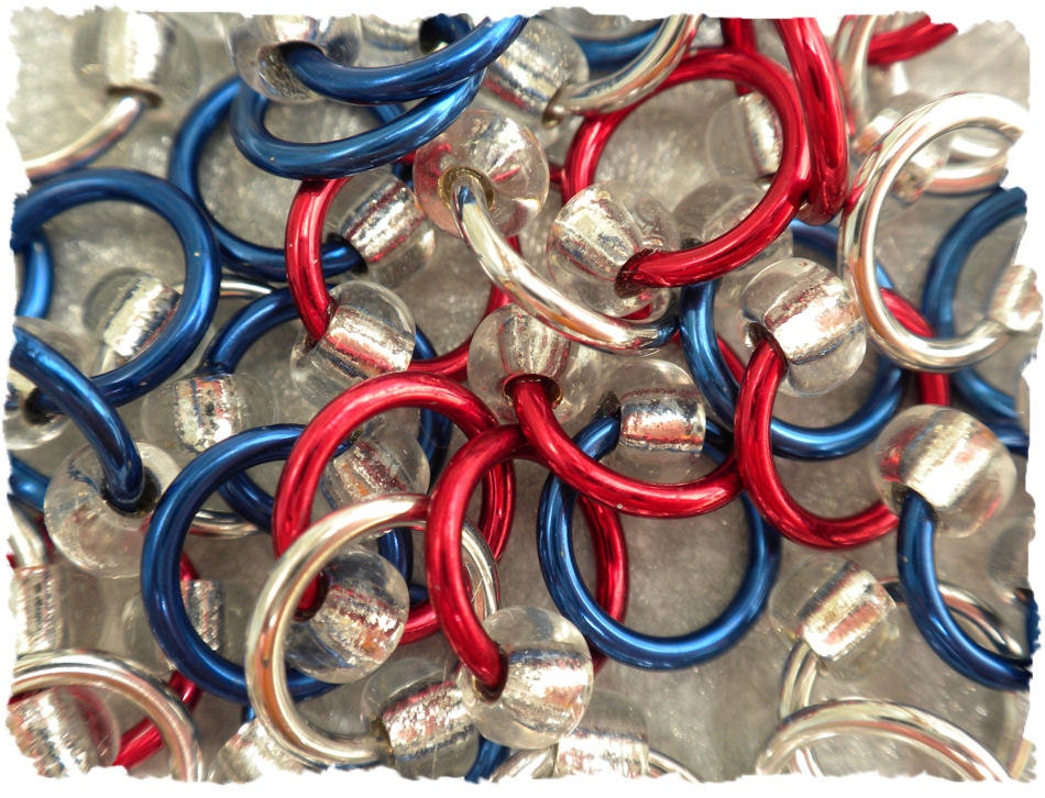 Ringlets - Red White & Blue
