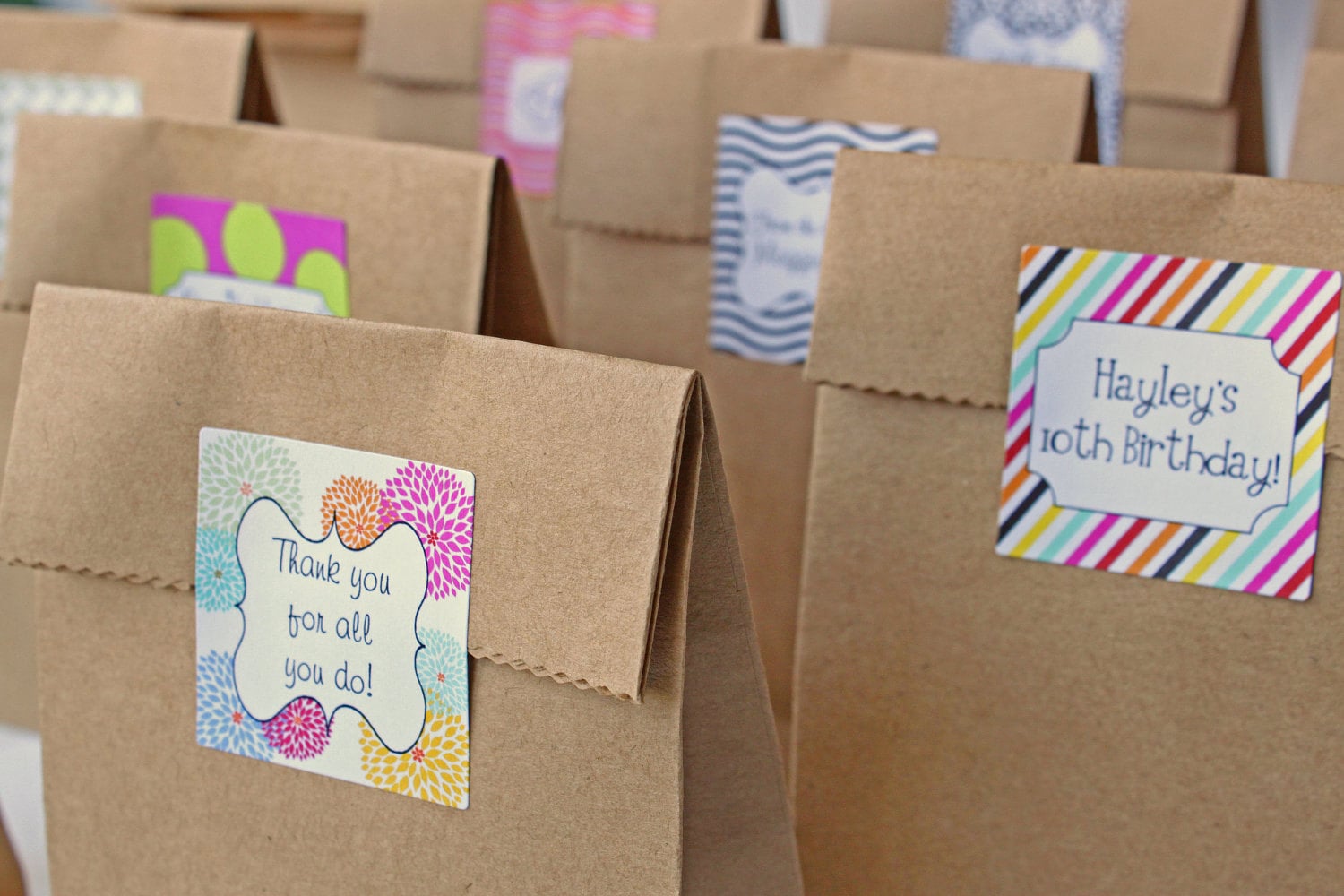 Goodie Bag Labels