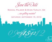 Chicago Themed Skyline Save the Date - GETTING STARTED