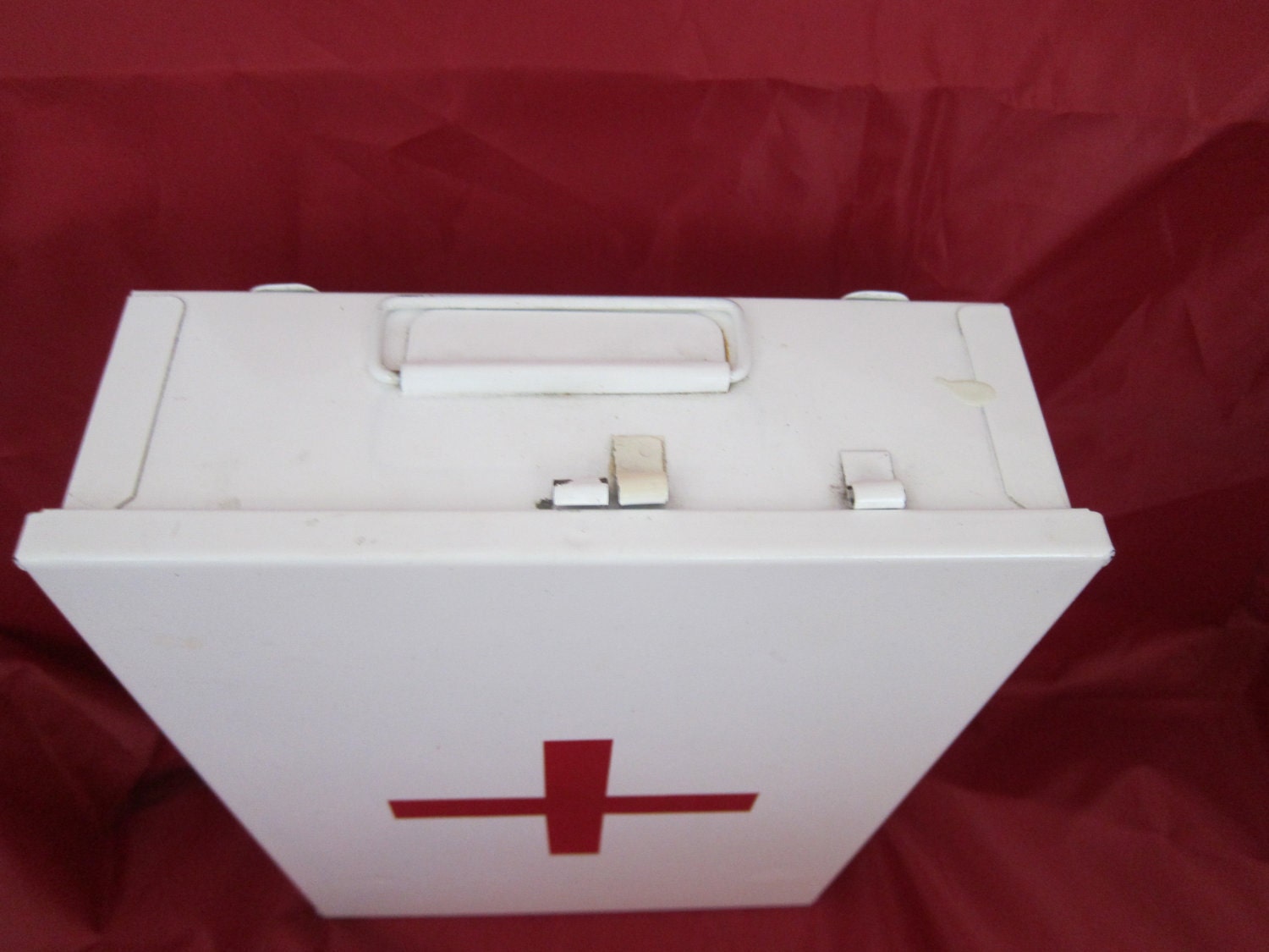 Vintage Medical Metal Cabinet 1940's
