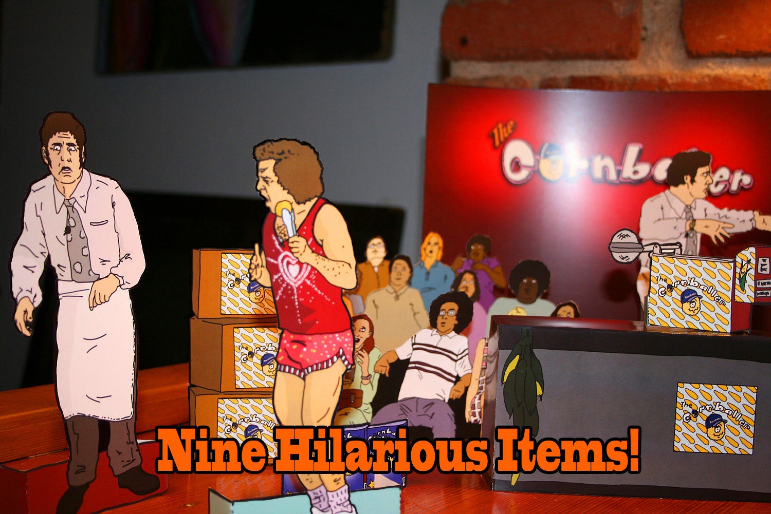 Arrested Development: Cornballer Infomercial Set (Cut-and-Fold Models, Paper Dolls, Fashion Dolls)
