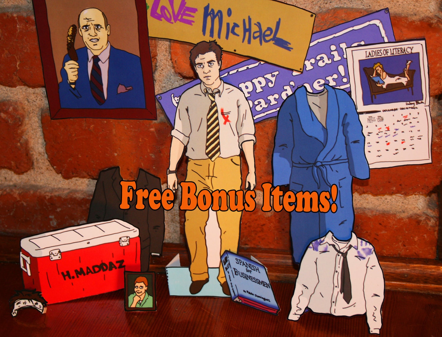 Arrested Development: Frozen Banana Stand Action Set (Cut-and-Fold Models, Paper Dolls, Fashion Dolls)