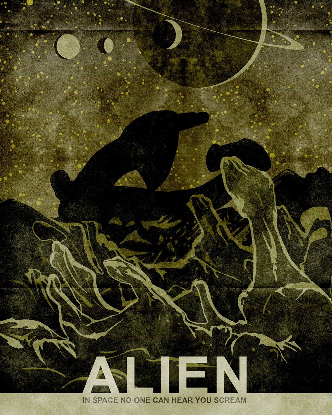 16 x 20 Inch Alien Movie Print
