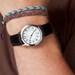 Wristwatch Luch, unisex watch mechanical, white, black tones