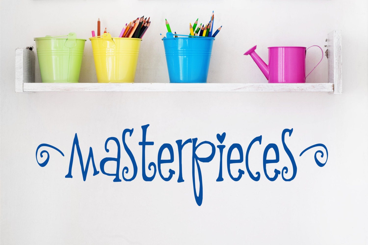 Playroom Wall Decals - Masterpiece Decal - Childrens Wall Decals - Childrens Art