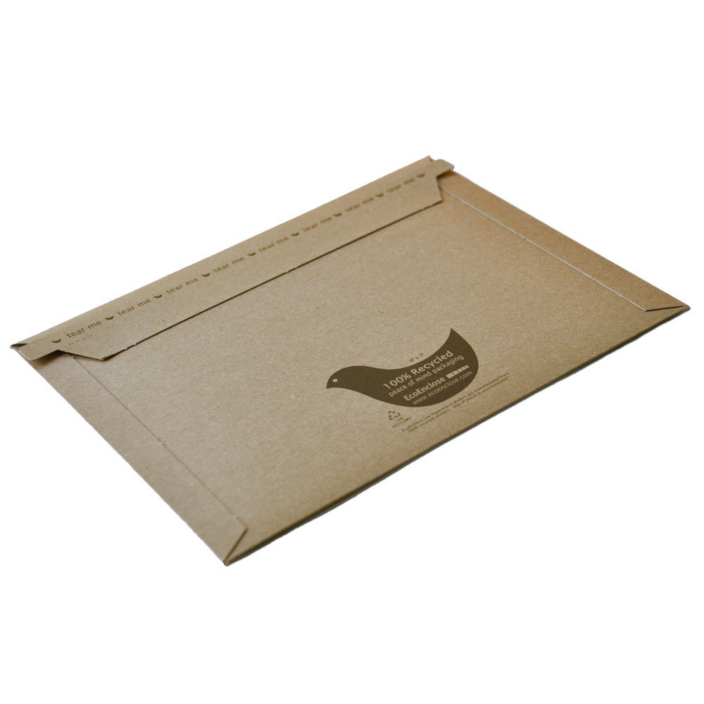 25 - 15 x 13" - 100% Recycled Lite Paperboard Mailer - EcoEnclose
