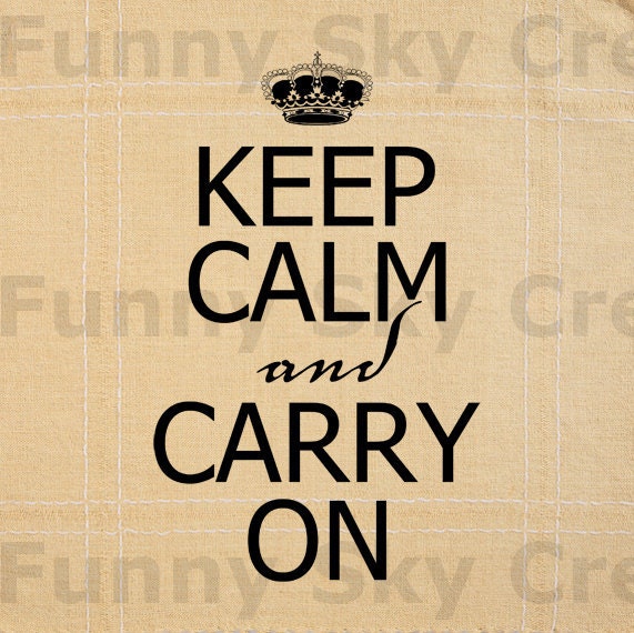 Keep Calm and Carry On - Burlap Digital Download Paper Word Text Typography Quote Image Transfer To Pillows Tote Bag Tea Towels b009