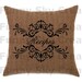 Recipes Vintage Script Frame - Burlap Digital Download Paper Word Text Typography Image Transfer To Pillows Tote Bag Tea Towels b177