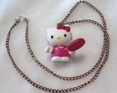 Hello Kitty Lollipop Necklace  N-044