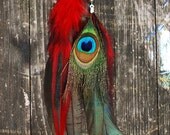 Single Feather Earring -  Dilemma