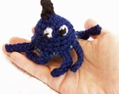 Crochet Octopus Keychain