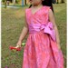 Anya Dress for Girls 12M-8Y PDF Pattern & Instruction- wrap style -sleeves option (multi length or sleeveless)-wide front sash