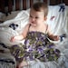 Baby girl dress, floral infant clothes, toddler gift cute 7 to 14 months