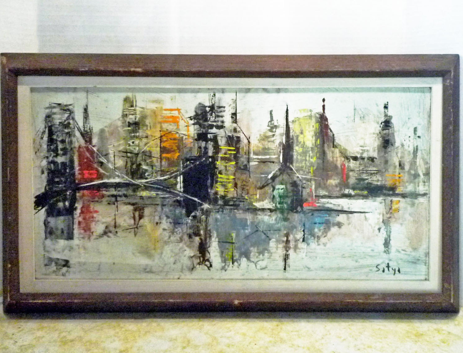 Ny Skyline Painting