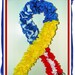 Soldier Awareness Ribbon Patriotic Wreath