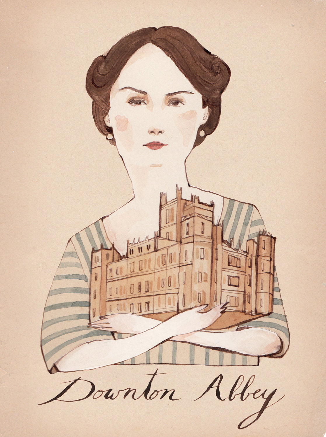 Lady Mary 8.5 X 11