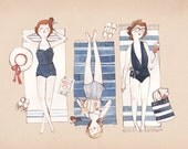 Sunbathing 8.5 x 11