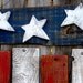 Rustic Reclaimed Wood Americana Flag Fourth of July Memorial Day President's Day Decor