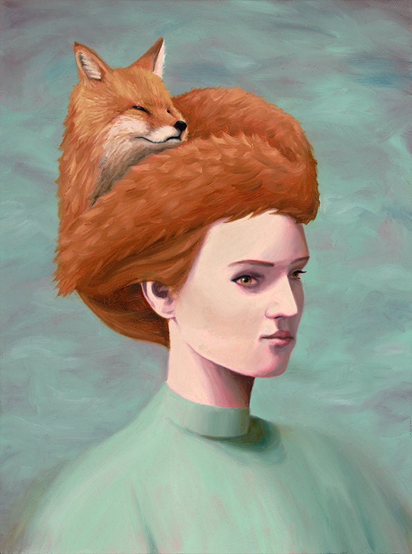 Boldness and Grace - 12x15 Print