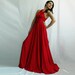 Bridesmaids Convertible Infinity Wrap Chameleon Maxi Red Women Evening Dresses Holiday Fashion